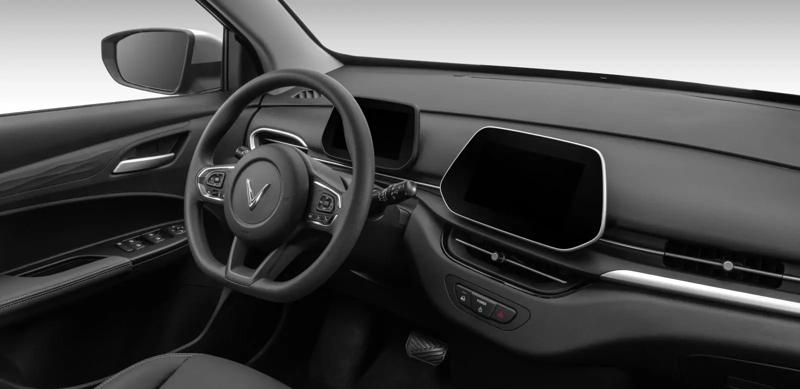 Màn hình cảm ứng 10.4 inch được trang bị trên xe Herio Green